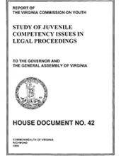 Study of Juvenile Competency issues